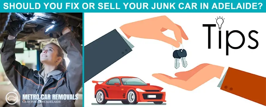 Should You Fix Or Sell Your Junk Car In Adelaide, SA For Faulty Engine
